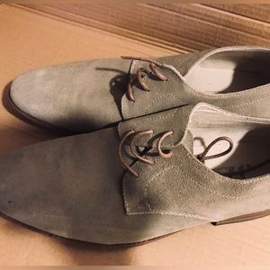 J75 by Jump Men's Marconi Brown Suede Leather Dress Shoes